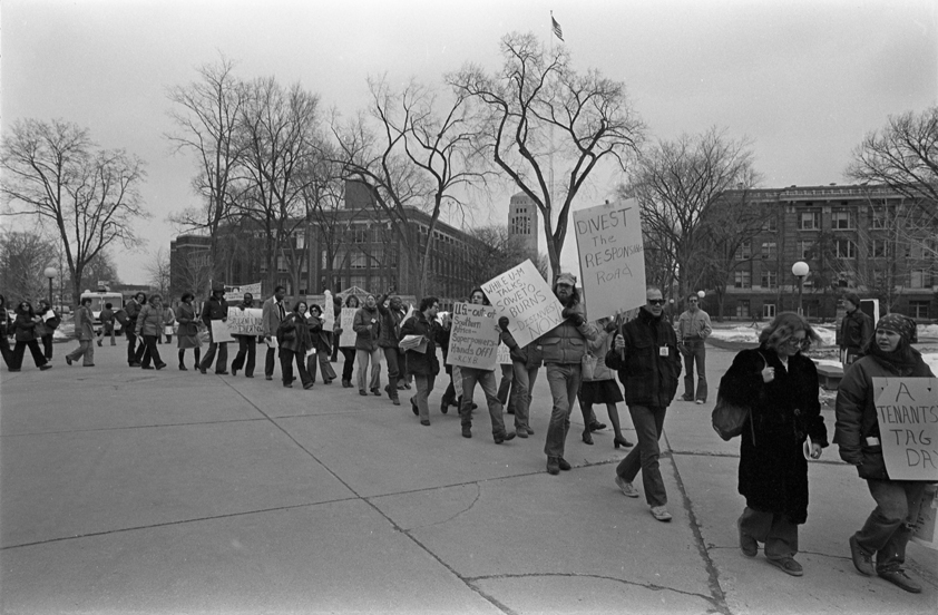 anti-apartheid protest