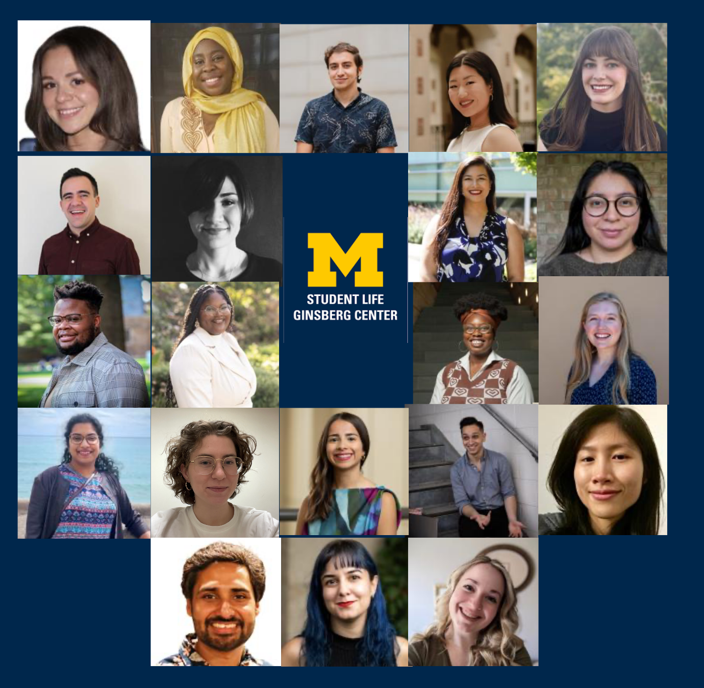 Headshots of FY27 GradCons