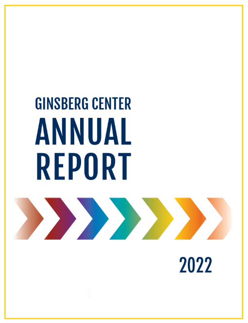 Ginsberg Center 2022 Annual Report