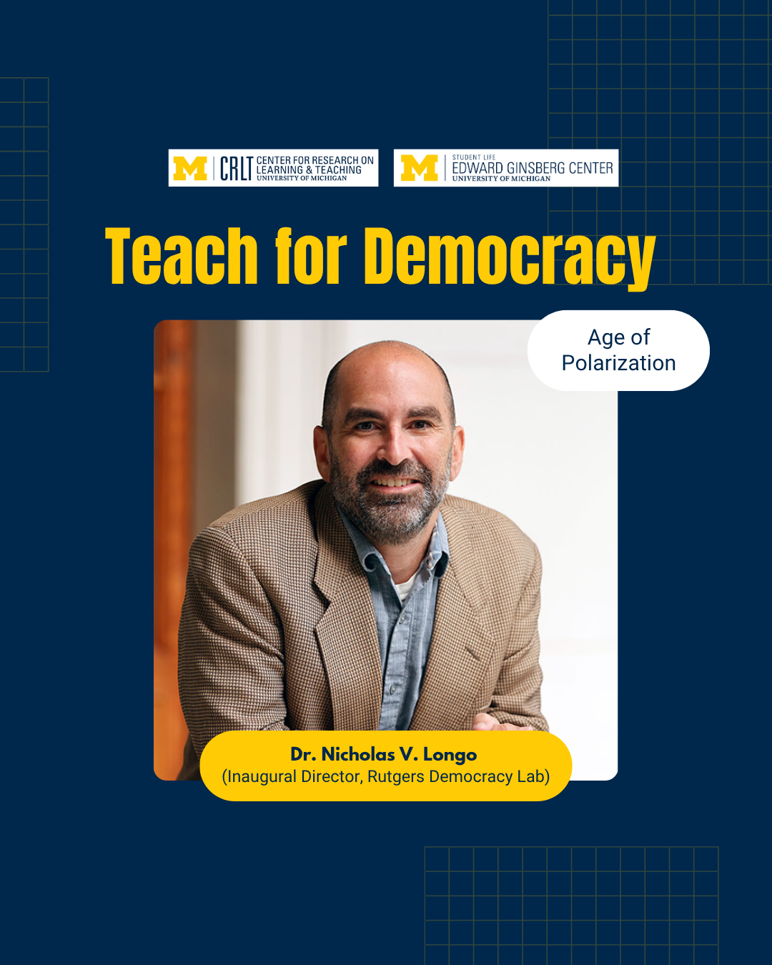 Nick Longo, Director of Rutgers Democracy Lab